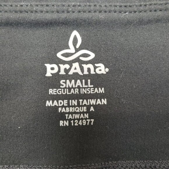 Prana Bootcut Leggings Womens Small Black Mid Rise Pull On - Picture 3 of 7